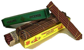 Tibetan all-natural incense from 
the Himalayas - Medicinal incense, ayurvedic incense, and ritual incenses 
available