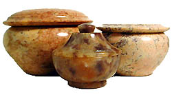 marble bowl stone container carved Pill stone Pill